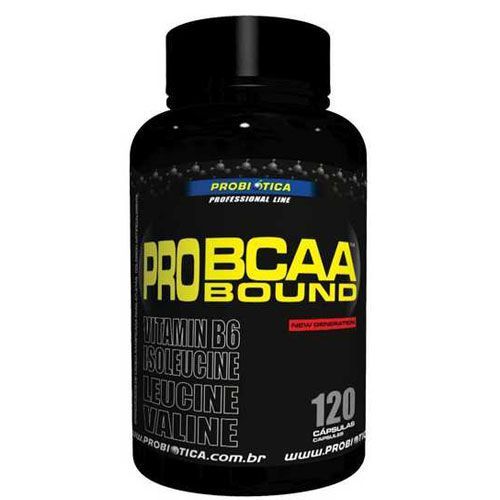 Pro BCAA Bound - 120 C�psulas - Probi�tica