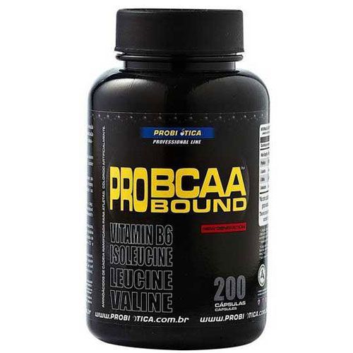 Pro BCAA Bound - 200 C�psulas - Probi�tica