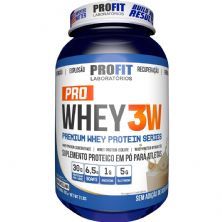 Pro Whey 3W - 907g Baunilha - ProFit