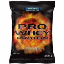Pro Whey Protein - 500g Morango com Banana - Probi�tica