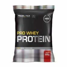 Pro Whey Protein Super Formula - 500g Morango - Probi�tica*** ESTOURADO *** Data Venc. 05/10/22