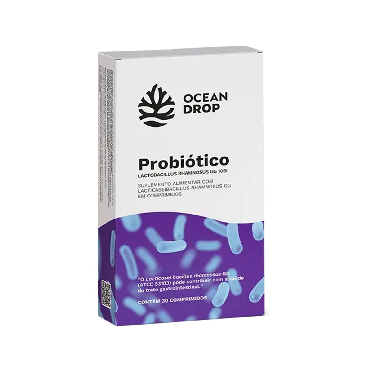 Probi�tico - 30 Comprimidos - Ocean Drop