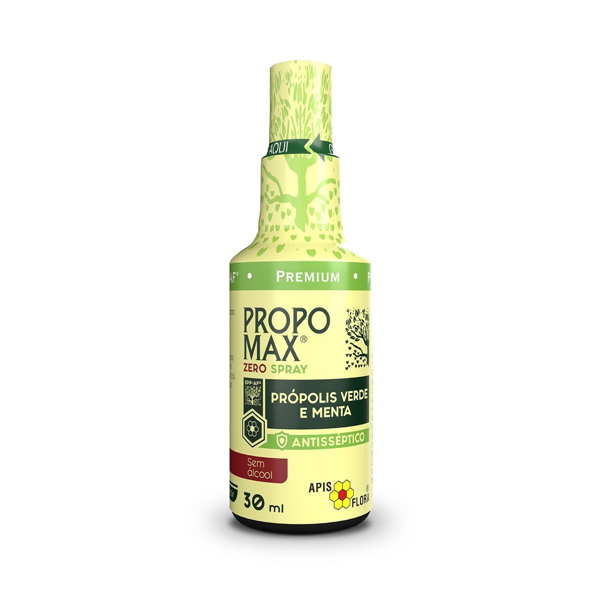 Propomax Zero Spray - 30ml Pr�polis Verde e Menta - Apis Flora