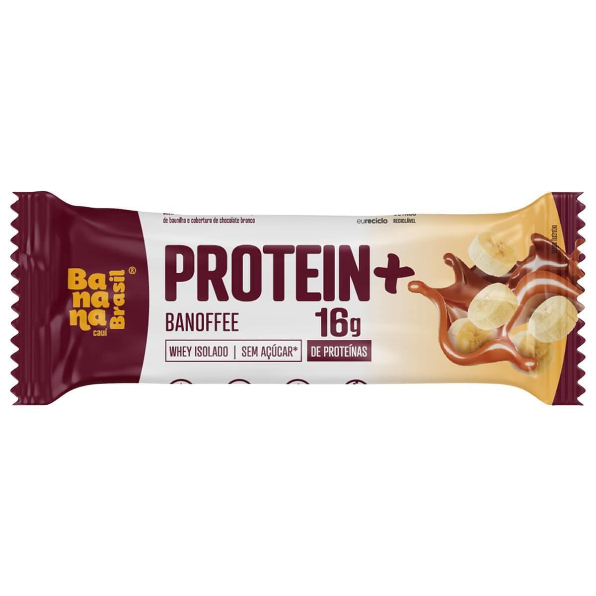 Protein+ - 1 Unidade 50g Banoffee - Banana Brasil