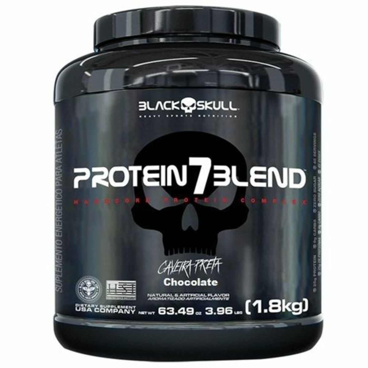 Protein 7 Blend - 1800g Chocolate - Black Skull*** Data Venc. 30/12/2021
