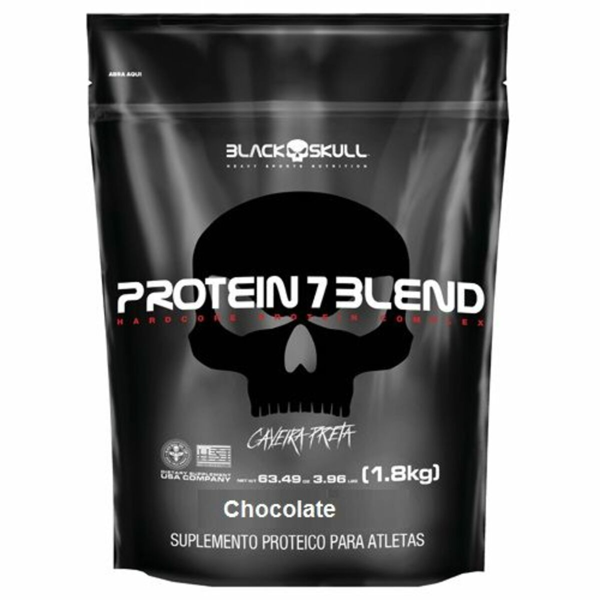 Protein 7 Blend - 1800g Refil Chocolate - Black Skull*** Data Venc. 30/6/23