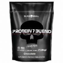 Protein 7 Blend - 1800g Refil Chocolate - Black Skull