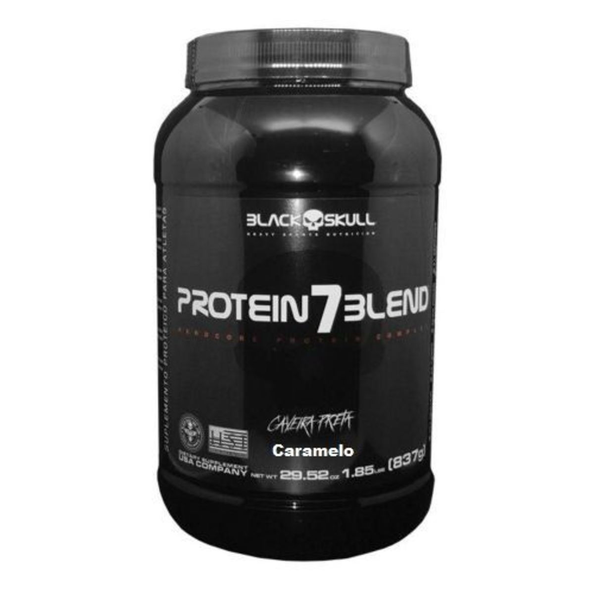 Protein 7 Blend - 837g Caramelo - Black Skull