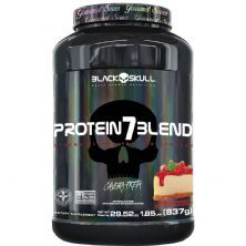 Protein 7Blend Gourmet - 837g Cheesecake de Morango - Black Skull