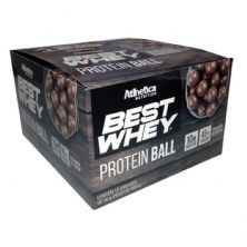 Protein Ball Best Whey - 12 Unidades Chocolate ao Leite - Atlhetica Nutrition*** Data Venc. 03/03/2022