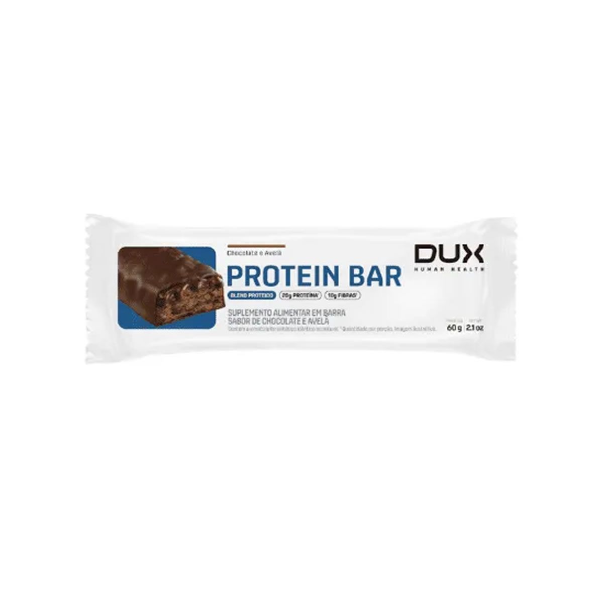 Protein Bar - 1 Unidade 60g Chocolate e Avel� - Dux Nutrition