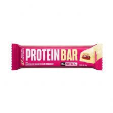 Protein Bar - 1 Unidade de 55g Chocolate Branco Com Morango - Bodyaction
