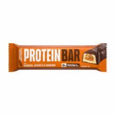 Protein Bar - 1 Unidade de 55g Chocolate Caramelo Com Amendoim e Chocolate - Bodyaction