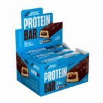 Protein Bar - 12 Unidades de 55g Chocolate Com Baunilha - Bodyaction