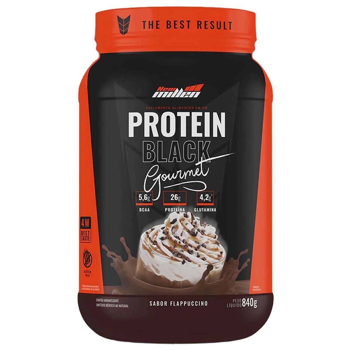 Protein Black - 840g Flappuccino - New Millen