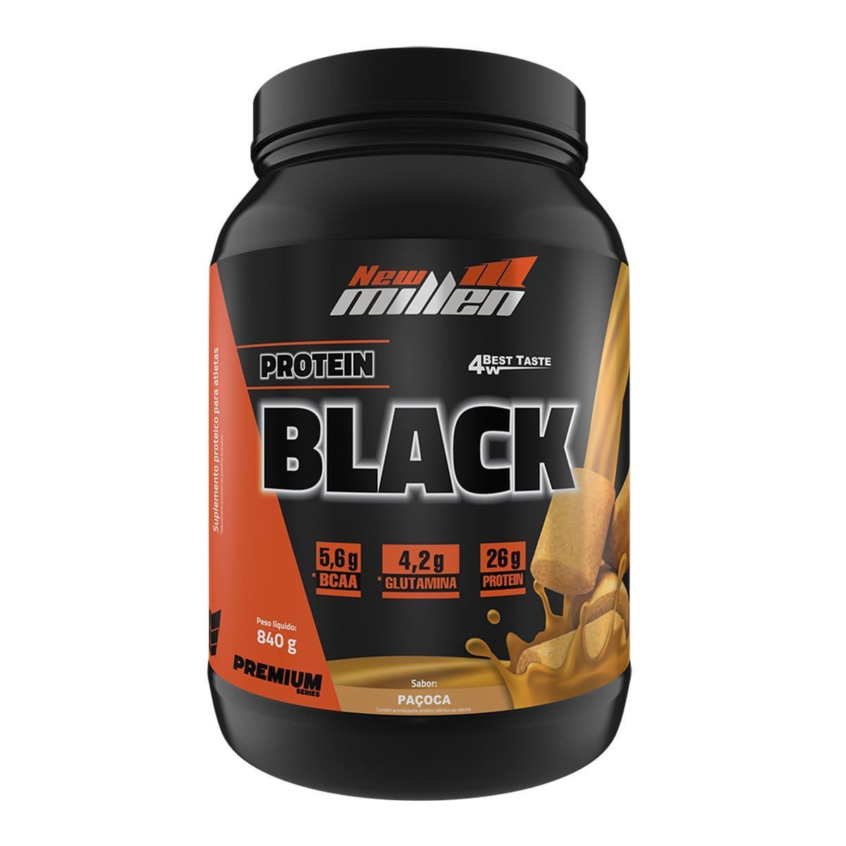 Protein Black - 840g Pa�oca - New Millen*** Data Venc. 05/07/2021