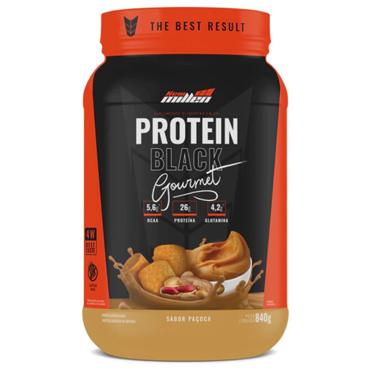 Protein Black - 840g Pa�oca - New Millen