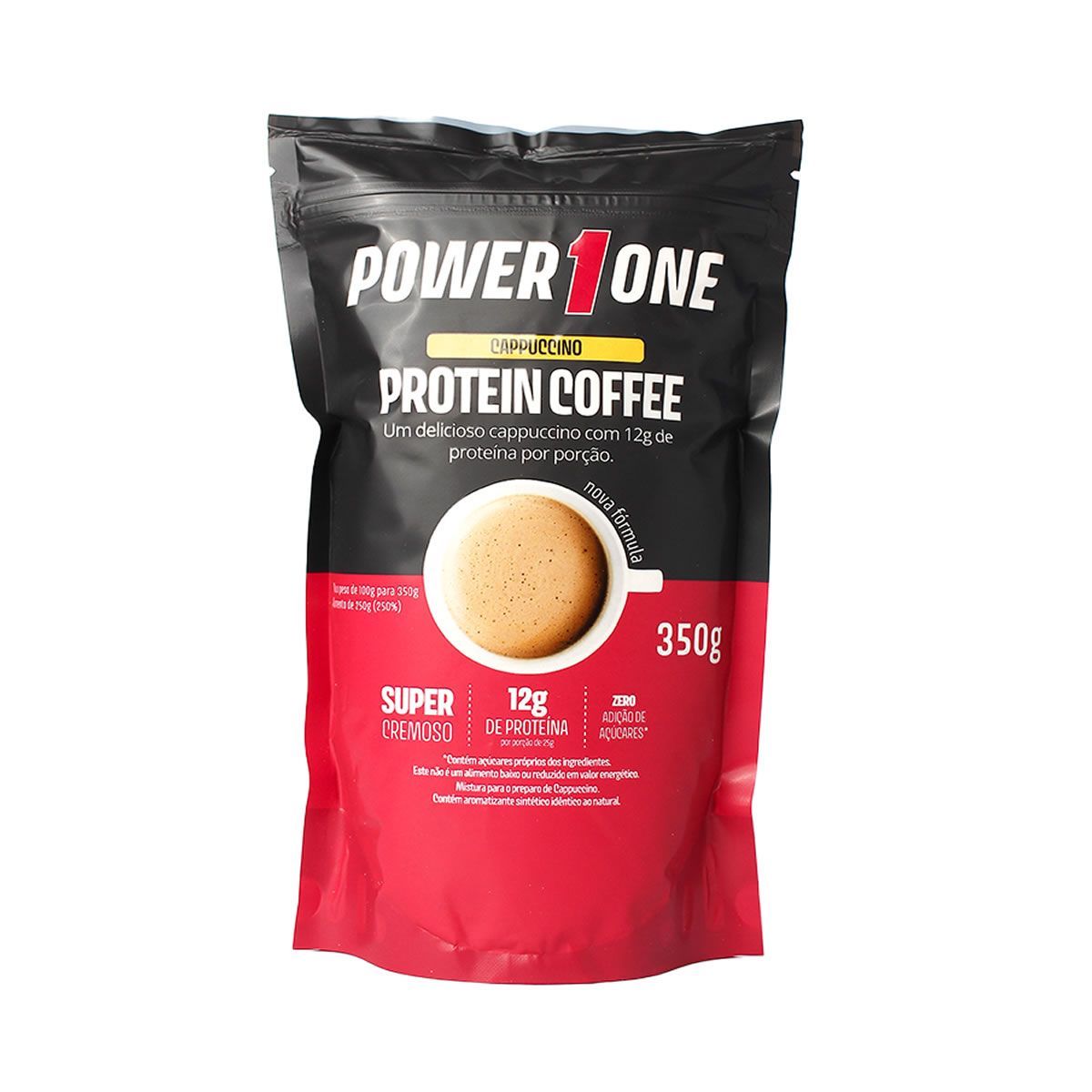 Protein Coffe - 350g Cappuccino - Power1One