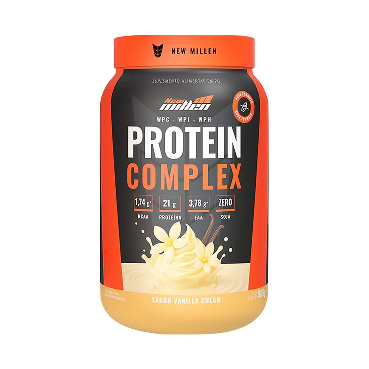 Protein Complex - 900g Vanilla Cream - New Millen