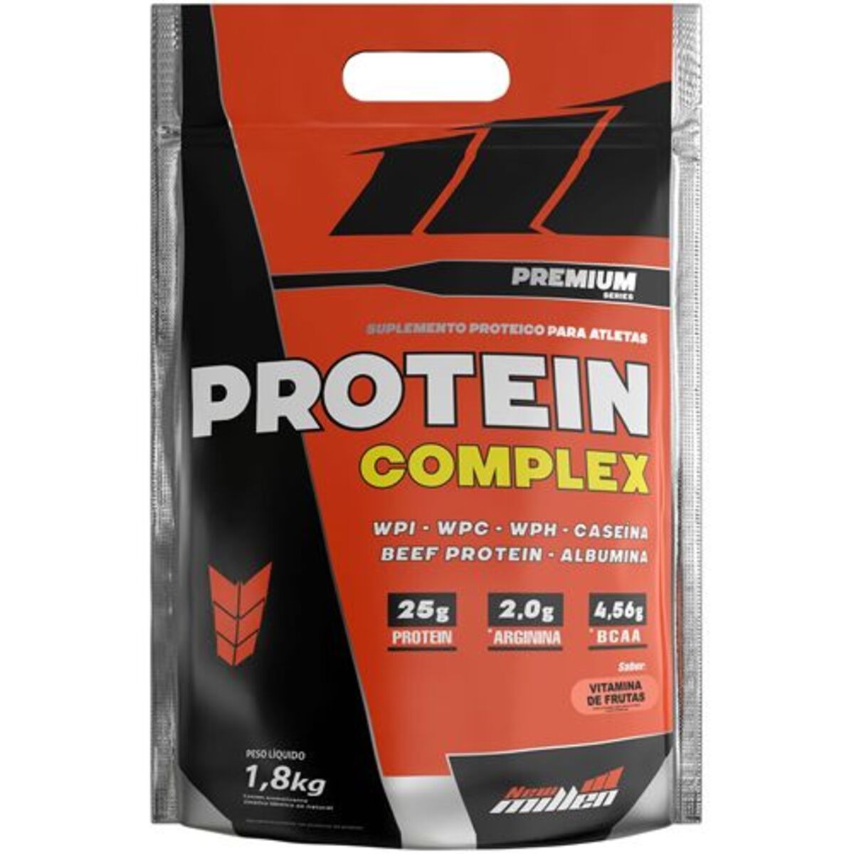 Protein Complex Premium - 1800g Refil Vitamina de Frutas - New Millen