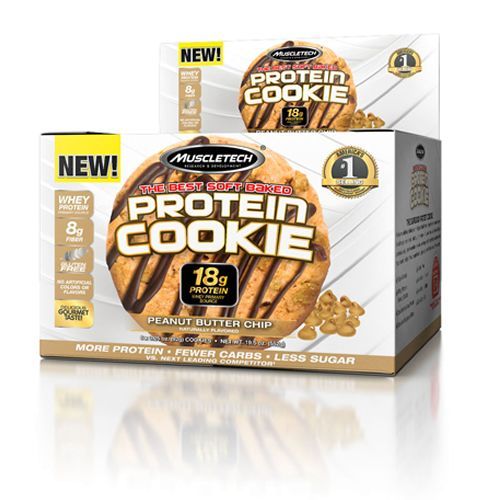 Protein Cookie - 6 Unidades 552g Peanut Butter Chip - Muscletech