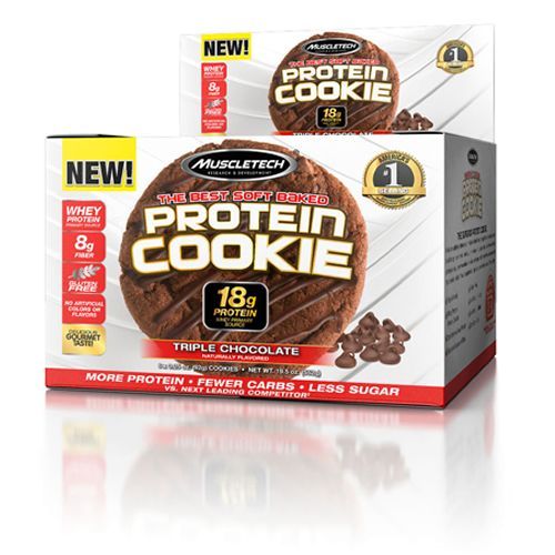 Protein Cookie - 6 Unidades 552g Triple Chocolate - Muscletech