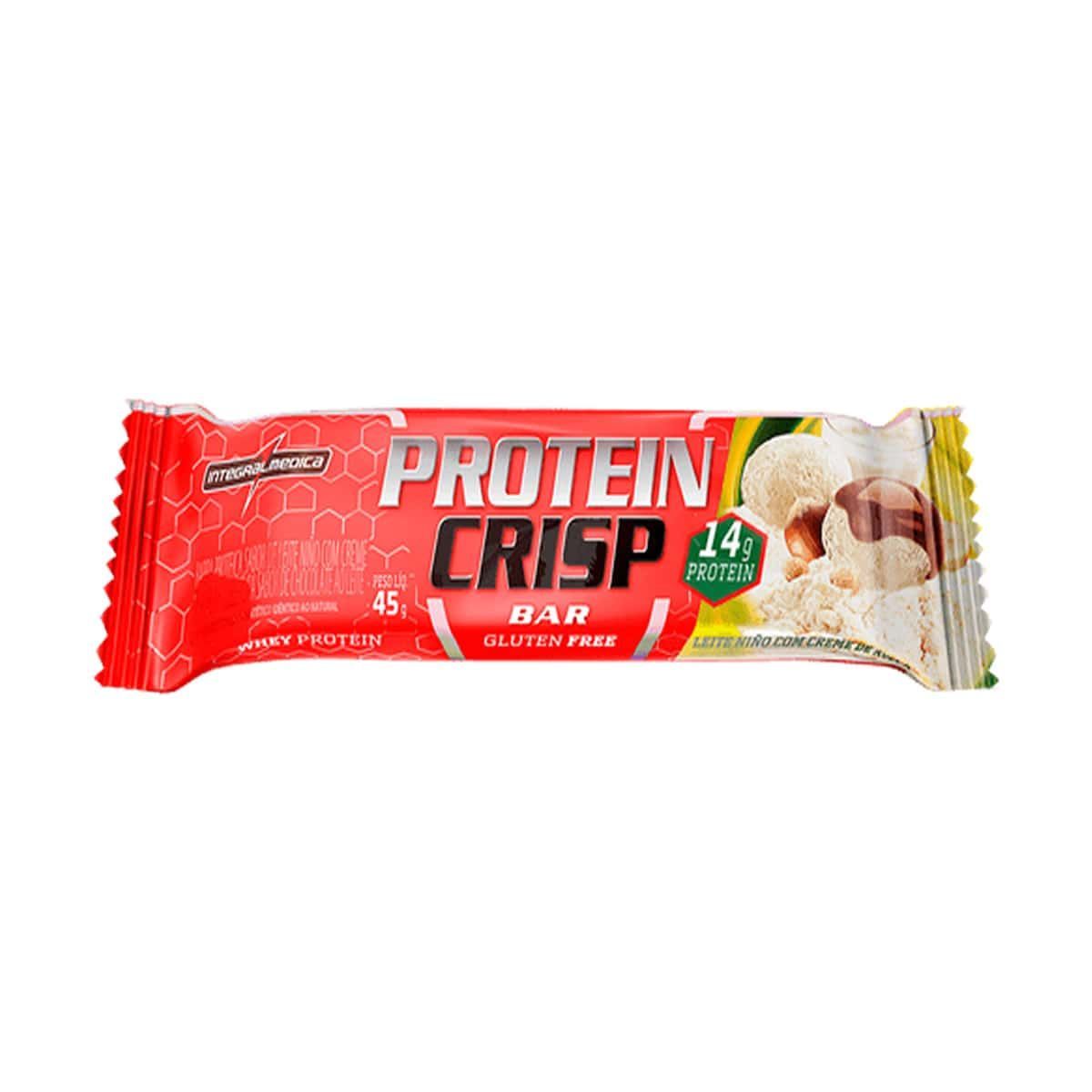 Protein Crisp Bar - 1 Unidade 45g Leite Nino com Creme de Avel� - IntegralM�dica