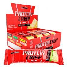 Protein Crisp Bar - 12 Unidades 45g Torta de Lim�o - IntegralM�dica*** Data Venc. 31/03/2021