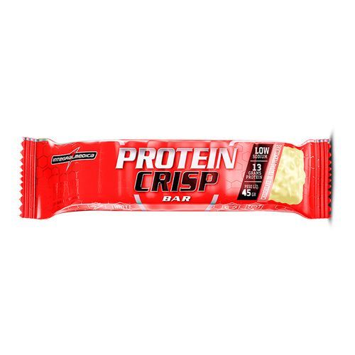 Protein Crisp Bar - barra de 45g Cheesecake de Frutas Vermelhas - Integralm�dica*** Data Venc. 30/08/2018