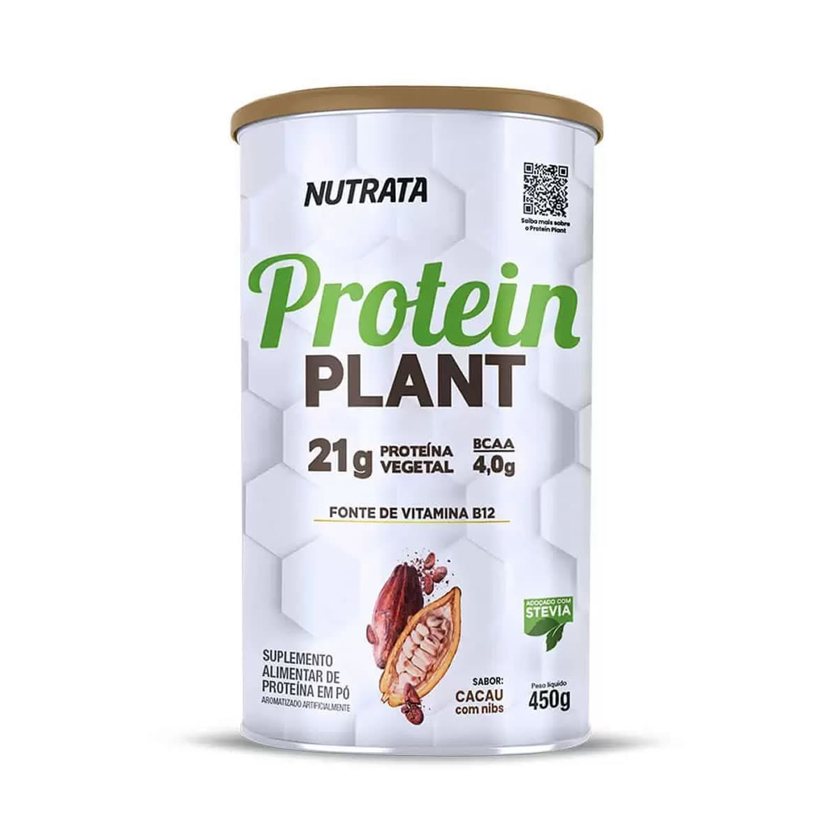Protein Plant - 450g Cacau com Nibs - Nutrata