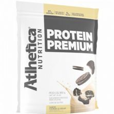Protein Premium - 850g Refil Cookies & Cream - Atlhetica Nutrition