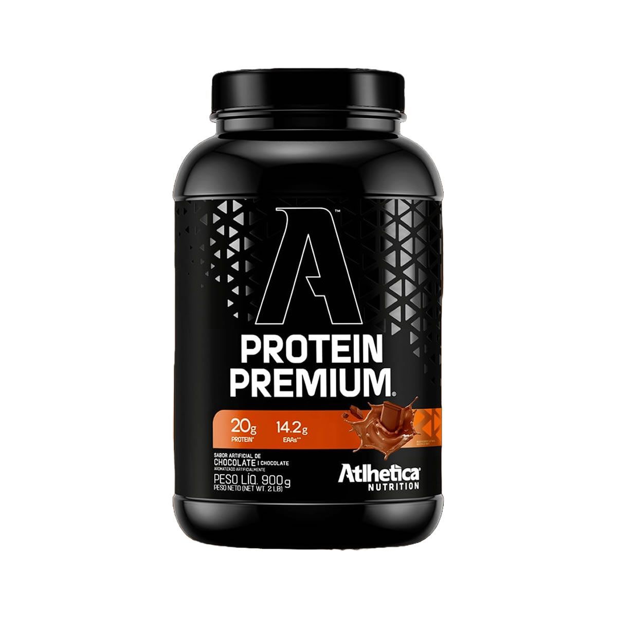 Protein Premium - 900g Chocolate - Atlhetica Nutrition