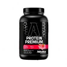Protein Premium - 900g Morango - Atlhetica Nutrition