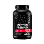 Protein Premium - 900g Morango - Atlhetica Nutrition
