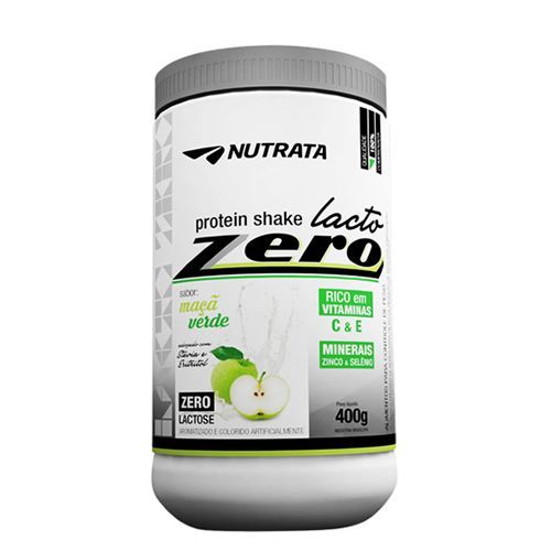 Protein Shake Zero Lactose - 400g Ma�� Verde - Nutrata