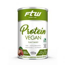 Protein Vegan Plant Based - 450g Cacau - FTW*** Data Venc. 30/01/2025