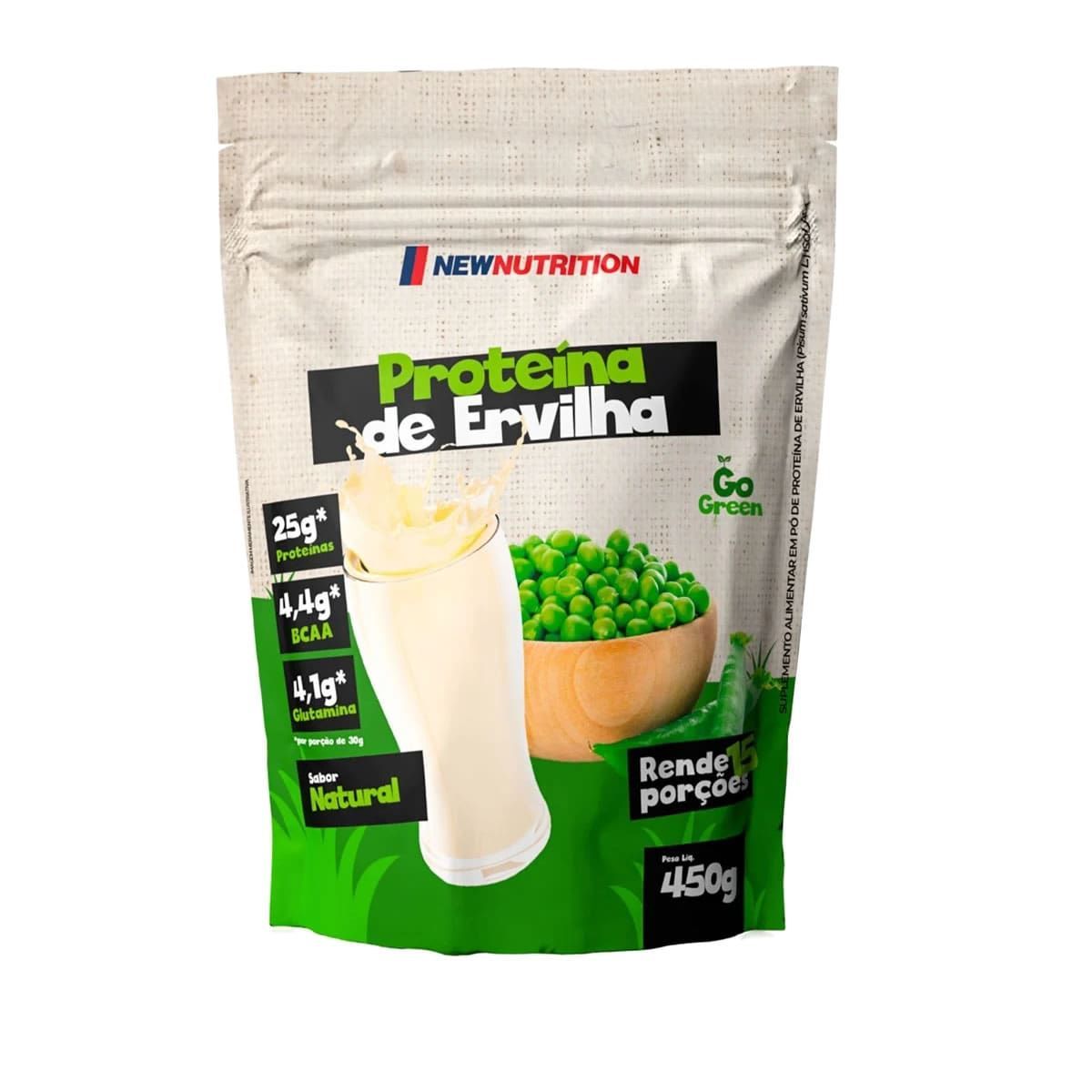 Proteina da Ervilha - 450g Refil Natural - NewNutrition