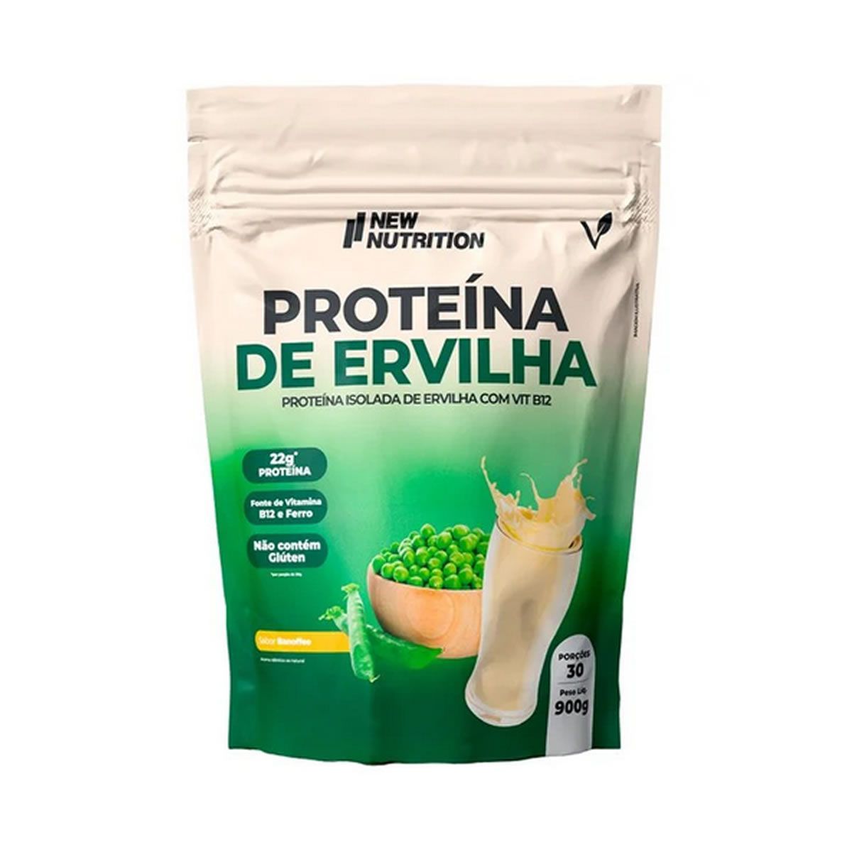 Proteina da Ervilha - Refil 900g Banoffee - NewNutrition