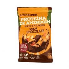 Proteina de Amendoim - 1 Unidade 40g Chocolate - AmendoPr�