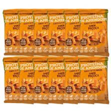 Proteina de Amendoim - 12 Unidades 40g Pa�oca - AmendoPr�