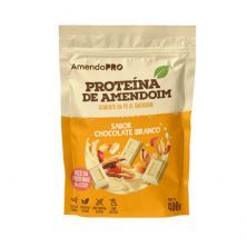 Prote�na de Amendoim - Refil 400g Chocolate Branco - AmendoPro