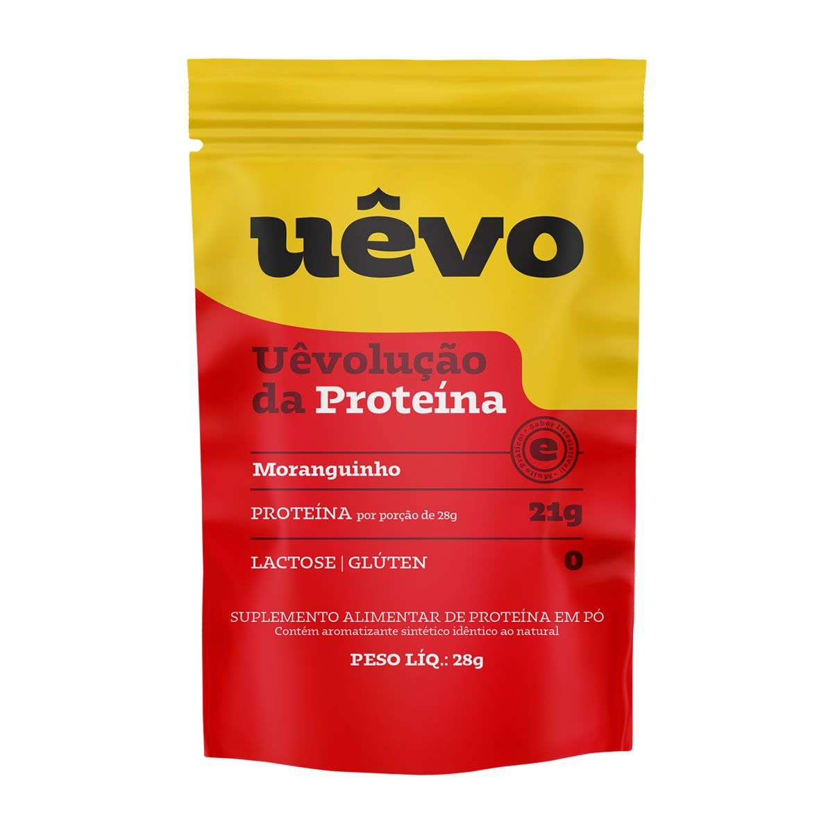 Proteina em P� - 1 Sach� 28g Morango - U�vo