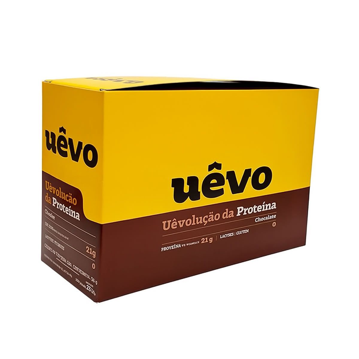 Proteina em P� - 12 Unidades 28g Chocolate - U�vo