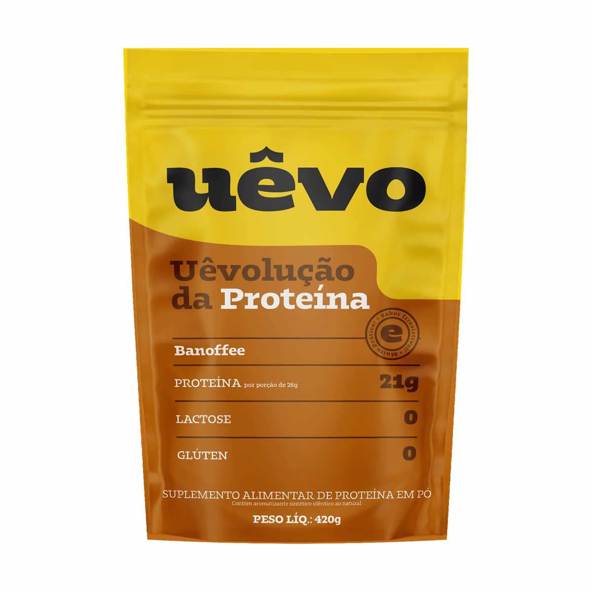 Prote�na U�vo - 420g Refil Banoffe - U�vo