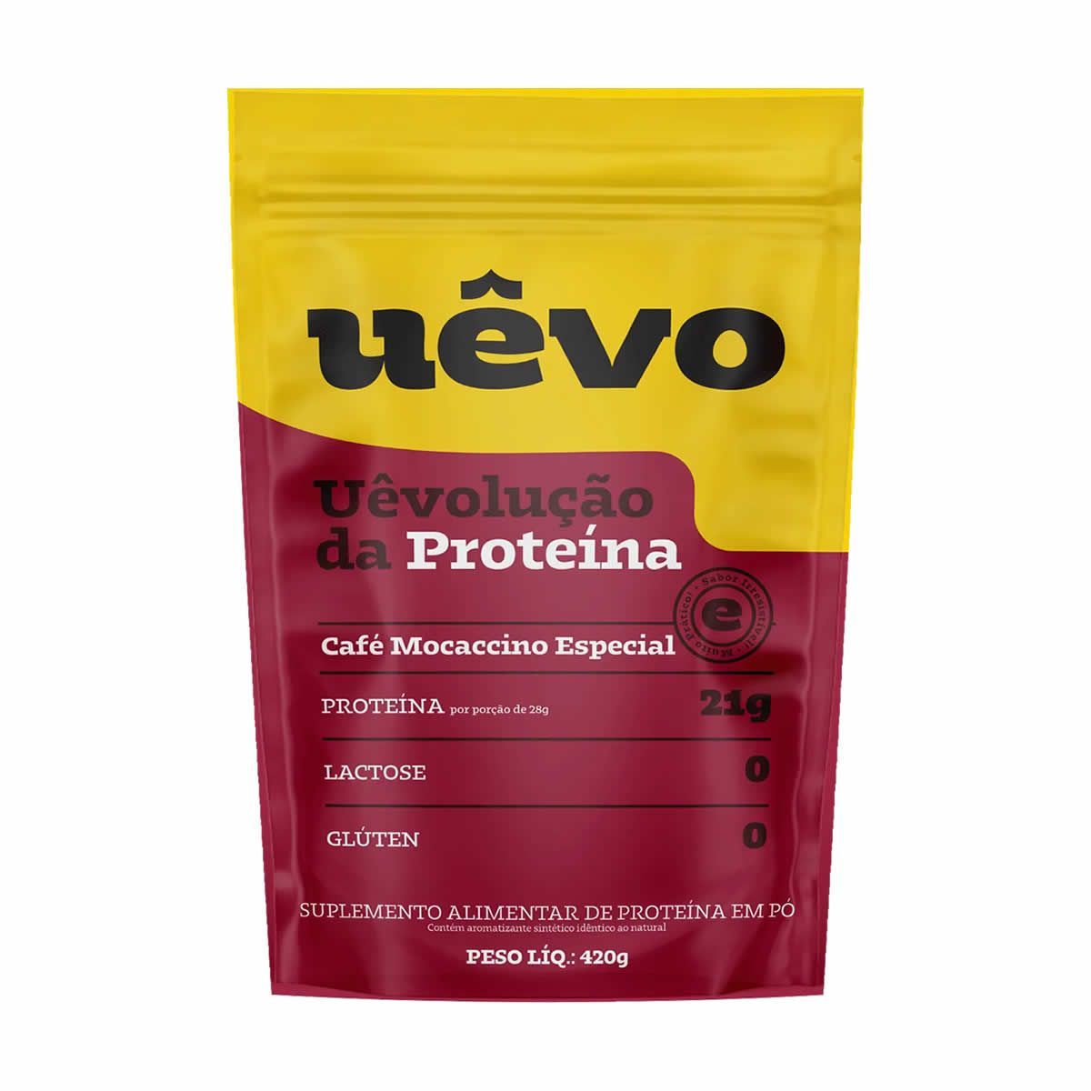 Prote�na U�vo - 420g Refil Caf� Mocaccino - U�vo
