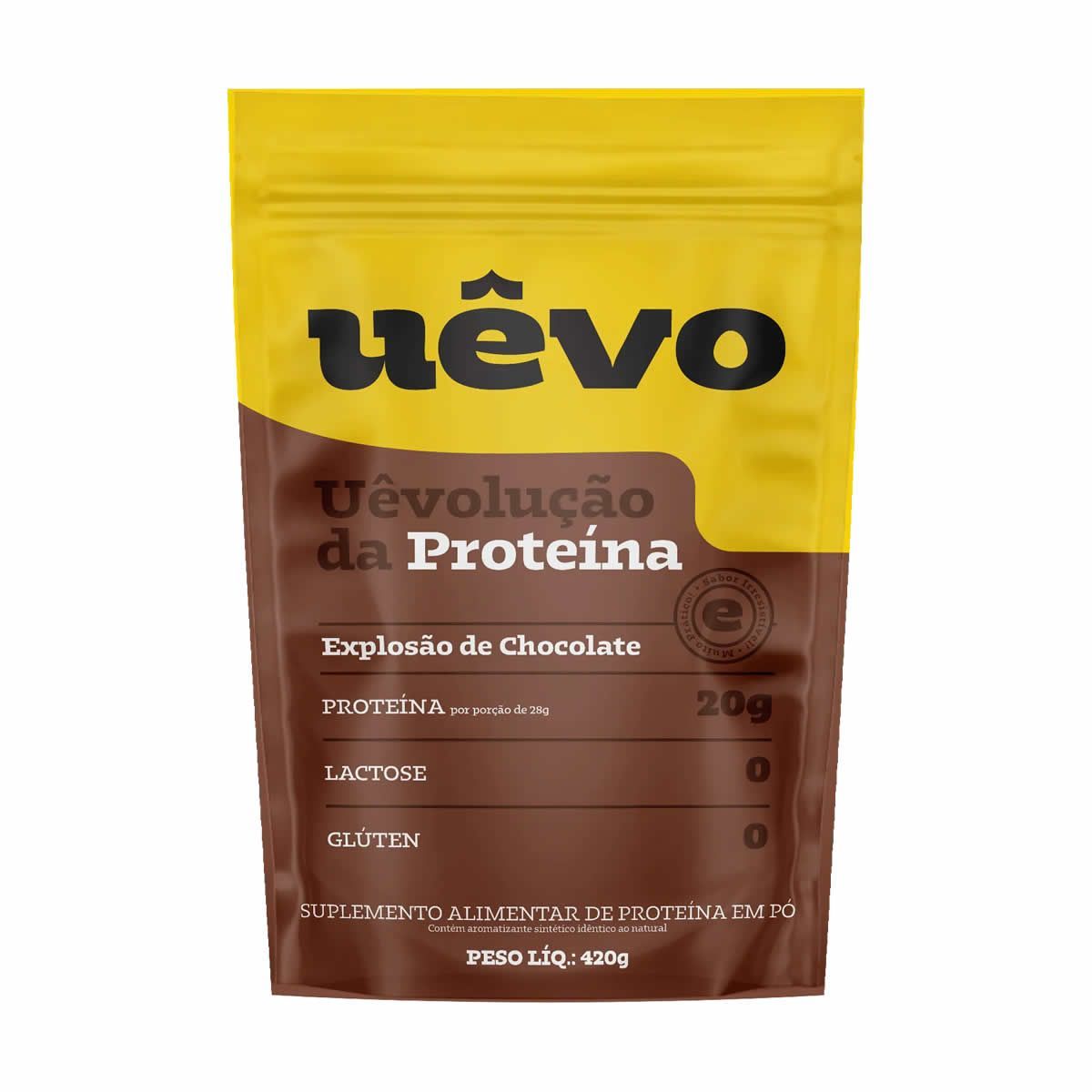 Prote�na U�vo - 420g Refil Chocolate - U�vo