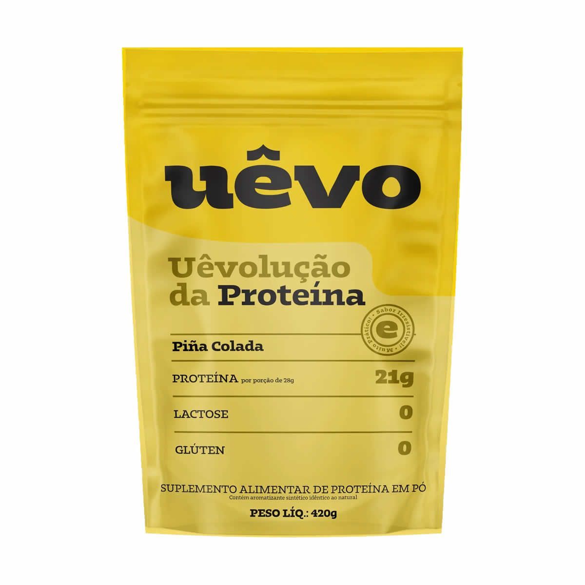 Prote�na U�vo - 420g Refil Pina Colada - U�vo