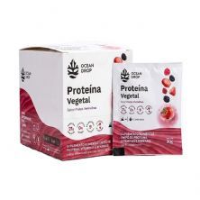 Proteina Vegetal - 15 Unidades 30g Frutas Vermelhas - Ocean Drop