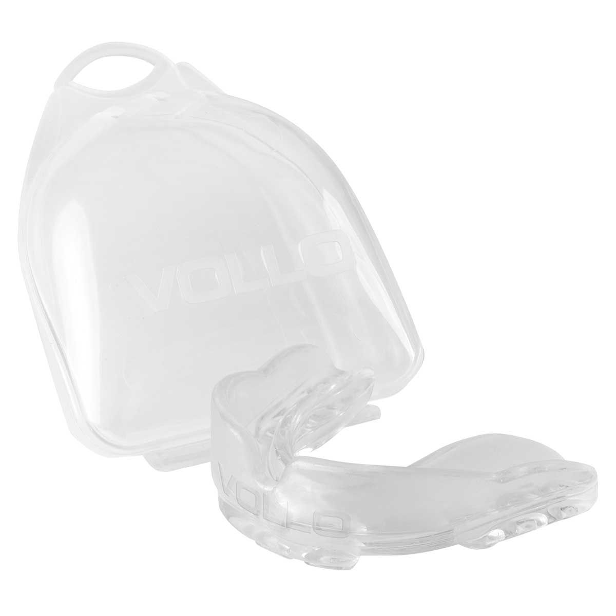 Protetor Bucal em EVA com Estojo - Transparente - Vollo Sports