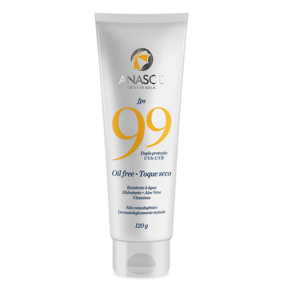 Protetor Solar Corporal Lo��o Toque Seco - 120g FPS 99 - Anasol